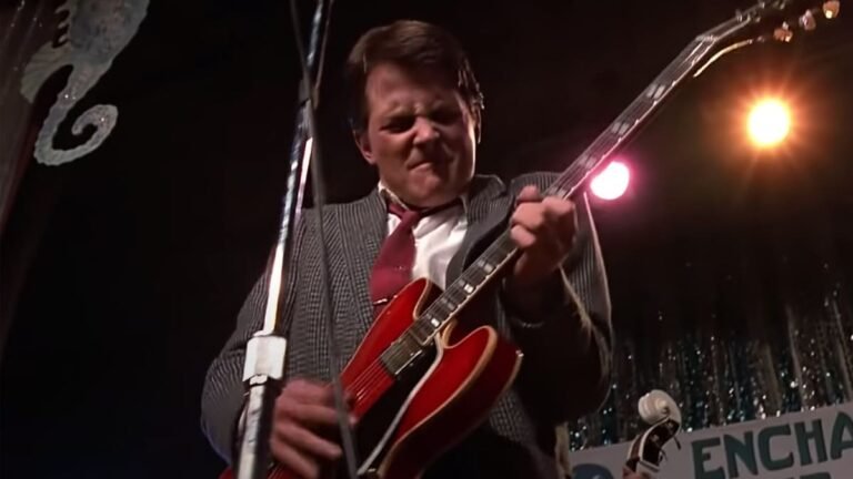 marty mcfly signature guitar